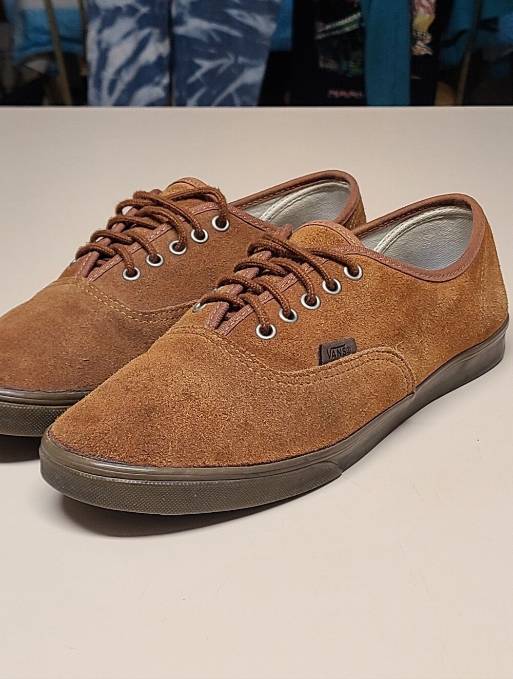 Vans Authentic Suede Lo Pro casual skateboard sneakers size 10